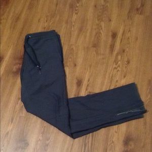 Charcoal dress pants/sweatpants size small